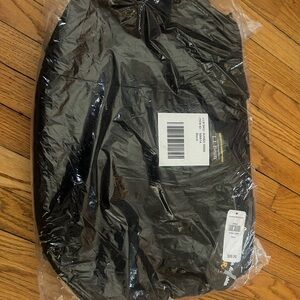 LL Bean Black Cordura Briefcase